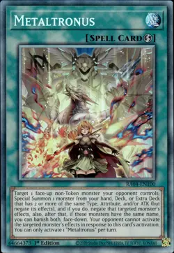 Metaltronus - Collector's Rare 1st Edition RA04-EN100 - NM - YuGiOh - Image 1