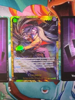 One Piece TCG OP14-120 Crocodile SEC Card Game CCG English Plus 2x SPECIAL DON - Image 3