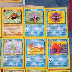 Pokemon Fossil Card Lot 26 PSA Moltres Holo, Grimer, Kabuto - Image 4