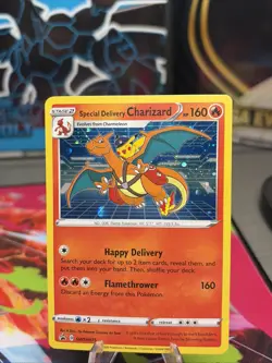 Special Delivery Charizard SWSH075 SWSH: Sword & Shield Promo Cards Holo - Image 1