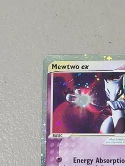 Mewtwo ex 101/109 Ruby & Saphire Ultra Rare Holo Pokemon Card - LP - Image 2