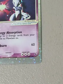 Mewtwo ex 101/109 Ruby & Saphire Ultra Rare Holo Pokemon Card - LP - Image 5