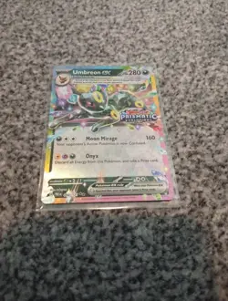 Umbreon EX Prismatic Evolutions 060/131 Stamped Promo Pokemon Card Promo - Image 1