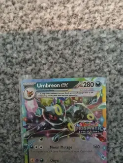 Umbreon EX Prismatic Evolutions 060/131 Stamped Promo Pokemon Card Promo - Image 2