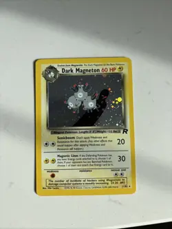 Pokemon Cards: Team Rocket Rare Holo: Dark Magneton 11/82 - Image 1