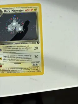 Pokemon Cards: Team Rocket Rare Holo: Dark Magneton 11/82 - Image 2