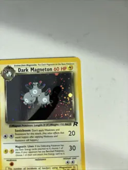 Pokemon Cards: Team Rocket Rare Holo: Dark Magneton 11/82 - Image 5