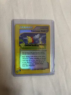 Pokemon TCG Pokemon Park Aquapolis Holo Trainer Card 134/147 English 2002 - Image 1