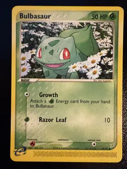 Bulbasaur 39/95 Team Magma vs Aqua LP Vintage Pokemon TCG CCG Cards 2004 - Image 1