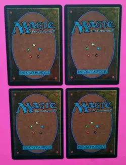 Magic the Gathering MTG Legends GREAT DEFENDER X 4 LP/EX U PLAYSET Nice! - Image 3