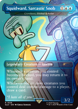 MTG Secret Lair: SpongeBob SquarePants: Legends of Bikini Bottom Foil - Image 3