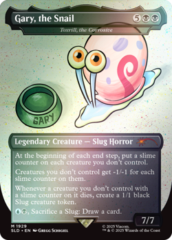 MTG Secret Lair: SpongeBob SquarePants: Legends of Bikini Bottom Foil - Image 5