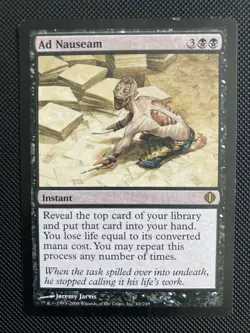 Ad Nauseam Shards of Alara Regular MTG - Image 1