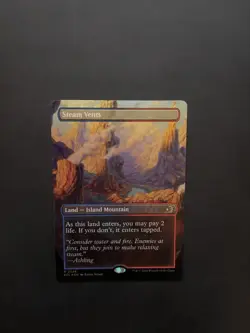 Steam Vents (Borderless) Lorwyn Eclipsed Foil - Image 1