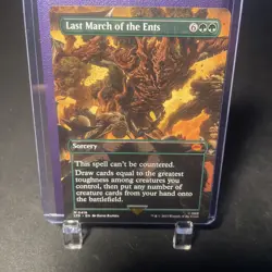 Mtg Last March of the Ents (Borderless) Universes Beyond: the Lord of the Rings - Image 1