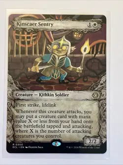 Kinscaer Sentry (Showcase) (Foil) 0300 (R) MTG Lorwyn Eclipsed (ECL) - Image 1