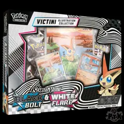 Victini Illustration Collection Black Bolt & White Flare Pokemon 2025 - Image 1