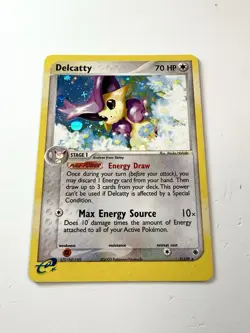 Delcatty Holo Rare 5/109 Pokemon 2003 EX Ruby & Sapphire Vintage E-Reader NM/EX - Image 1