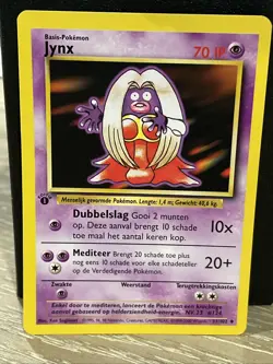 Jynx 31/102 1st Edition Base Set NM DUTCH Pokemon Free Ship - Image 1