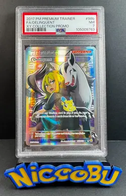 Pokemon Delinquent 98b/122 PSA 7 XY Collection Promo 2017 - Quick Ship - Image 1