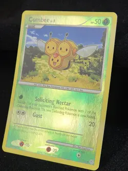 Pokemon TCG Combee 79/130 Uncommon & Vespiquen 35/111 Reverse Holo Rare LP - Image 4