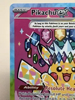 Pikachu EX SIR Pokemon 277/217 Ascended Heroes - Image 5