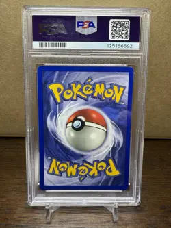 1999 Pokemon Fossil Dragonite 19/62 Non Holo PSA 8 - Image 2