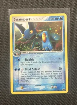 Swampert 5/17 - Pokemon POP Series 1 Holo Rare - LP - Image 1