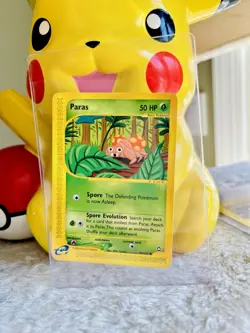 Paras | 99/147 | Aquapolis 2003 | Regular | Vintage | Good condition | Pokemon - Image 1