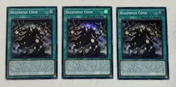 Yugioh TCG Alliance Insight Regenesis Code x3 - Image 1