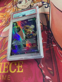 2024 One Piece TCG Memorial Booster Kalifa EB01-031 Alt Art PSA 10 Gem Mint - Image 2