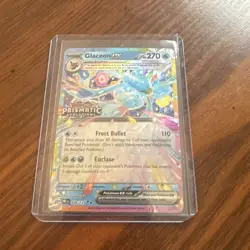 Pokemon Glaceon ex Stamped Prismatic Evolutions Card ( #026/131 Surprise Box NM) - Image 1