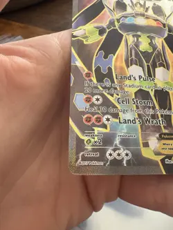 Pokemon TCG Zygarde EX Full Art Alternate Card 54a/124 LP Ultra Rare - Image 3