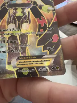 Pokemon TCG Zygarde EX Full Art Alternate Card 54a/124 LP Ultra Rare - Image 5