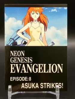 Episode8 Asuka Strikes! Neon Genesis Evangelion Cards TCG Japanese Anime EP8 - Image 1