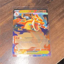 Pokemon TCG Mega Charizard Y EX CG Worlds Holo Card 022/217 Standard - Image 1