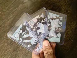Carte Pokemon Clear Card Umbreon Mimikyu Gardevoir Promo Japanese Halloween Jap - Image 2