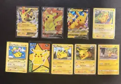 Pikachu Pokemon Card Lot, Promo - Image 1
