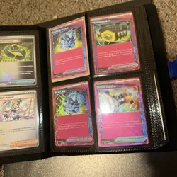 Pokemon collection; Binder, Sealed Cards, Full Arts, SIR’s, And Tons Of bulk. - Image 3