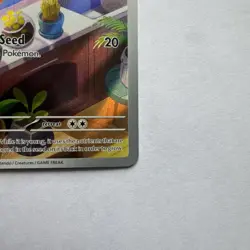Pokemon TCG Bulbasaur Stellar Crown Illustration Card 143/142 - Image 3