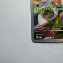 Pokemon TCG Bulbasaur Stellar Crown Illustration Card 143/142 - Image 4