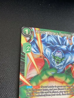 Dragon Ball Super Card Game- Holo Super Card Piccolo-Master's Teachings-P-404 PR - Image 3