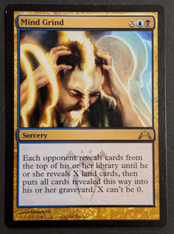 MTG Card - 1x Mind Grind - Gatecrash - NM/LP - Rare - Magic The Gathering - #178 - Image 1
