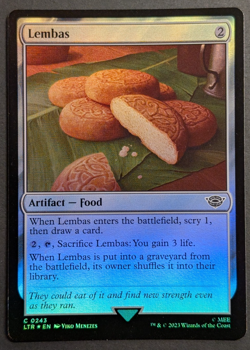 MTG Card - 1x Foil Lembas - Universes Beyond LOTR - NM - Magic the Gathering - Image 1