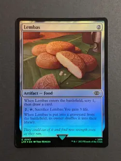 MTG Card - 1x Foil Lembas - Universes Beyond LOTR - NM - Magic the Gathering - Image 5