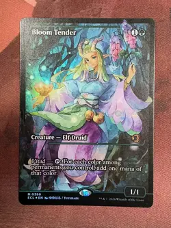 MTG SHOWCASE FOIL BLOOMTENDER #0390 NEAR MINT LORWYN ECLIPSED - Image 1