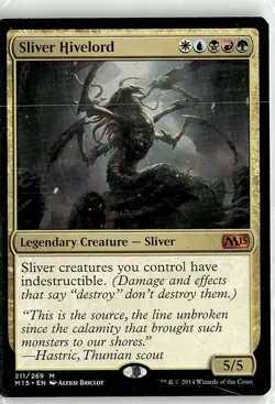 2014 Magic 2015 Sliver Hivelord Core/Mythic #211 - Image 1