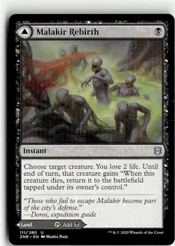 2020 Zendikar Rising Malakir Rebirth // Malakir Mire Expansion/Uncommon #111 - Image 1