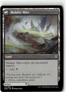 2020 Zendikar Rising Malakir Rebirth // Malakir Mire Expansion/Uncommon #111 - Image 2