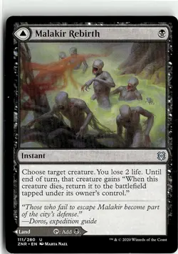 2020 Zendikar Rising Malakir Rebirth // Malakir Mire Expansion/Uncommon #111 - Image 1